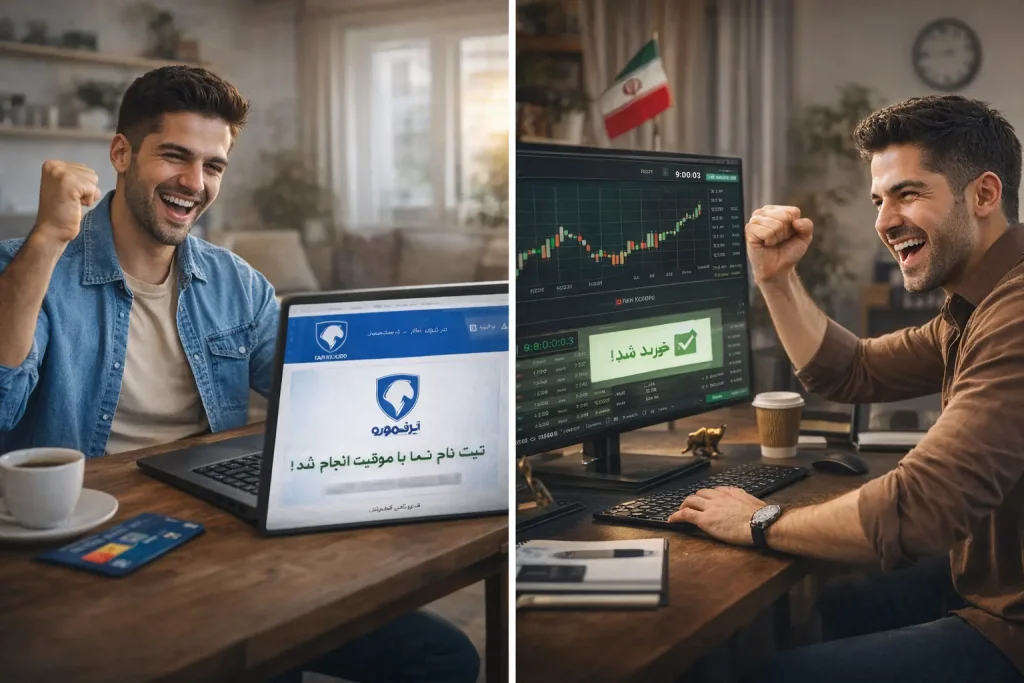 افزایش شانس موفقیت در ثبت نام خودرو و سرخطی بورس